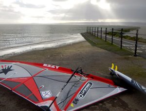West Kirby twin fin set up.