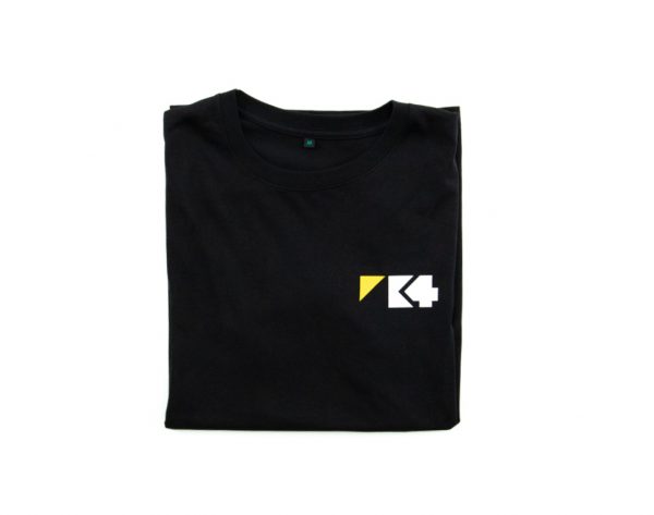 K4 Fins team ECO T-shirt folded